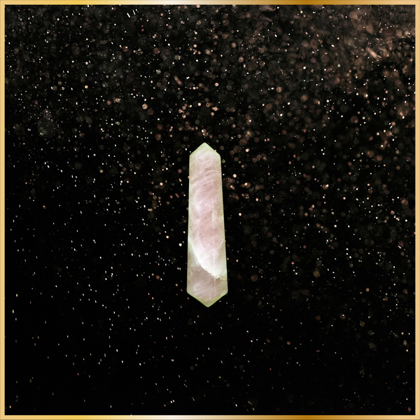 Rose Quartz Double Terminated Crystal