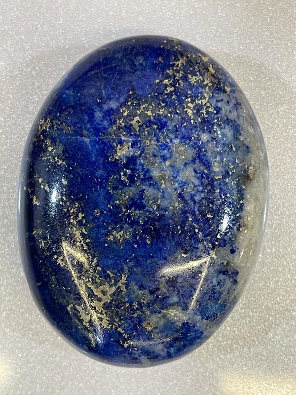 Lapis Lazuli Palmstone - Emotional and Spiritual Healing (Cleansed, Charged & Attuned)